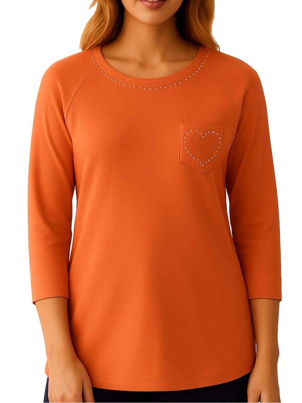 215. NWOT WOMENS QUACKER FACTORY 1X DETAIL TOP
